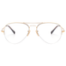 Lunette Aviateur Transparente Homme - LE SOLDAT