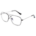 Lunette Aviateur Verre Transparent - LE SOLDAT