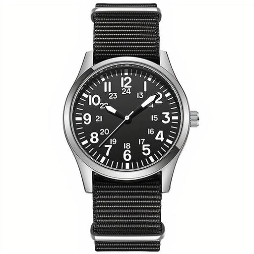 Montre Militaire Américaine - LE SOLDAT Noir