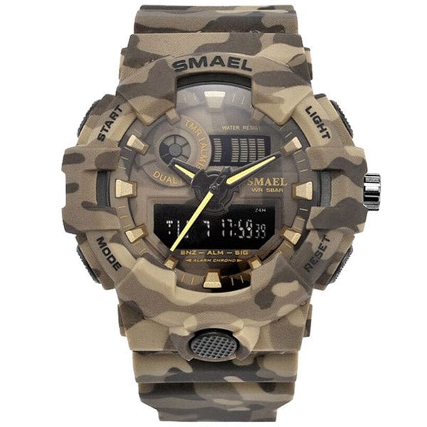 Montre Militaire Guérilla - LE SOLDAT Camouflage kaki