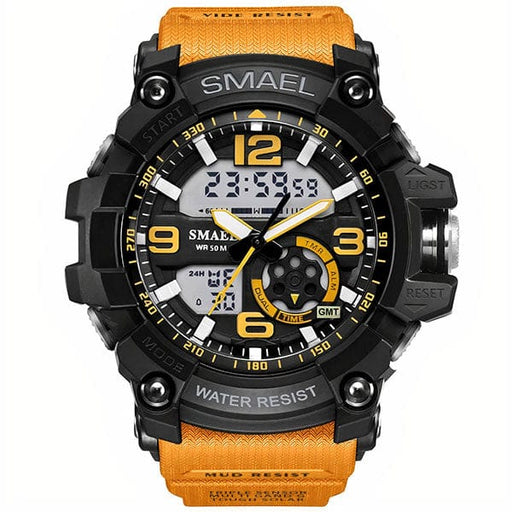 Montre Militaire SMAEL - LE SOLDAT Orange