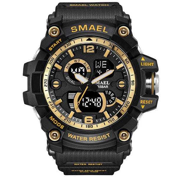 Montre Militaire Tactique - LE SOLDAT Noir or