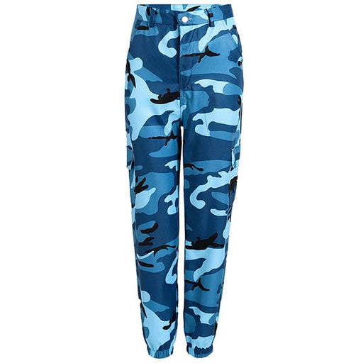 Pantalon Camouflage Bleu Femme - LE SOLDAT S