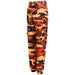 Pantalon Camouflage Femme Orange - LE SOLDAT