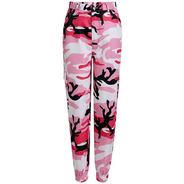 Pantalon Camouflage Femme Rose - LE SOLDAT Rose / S