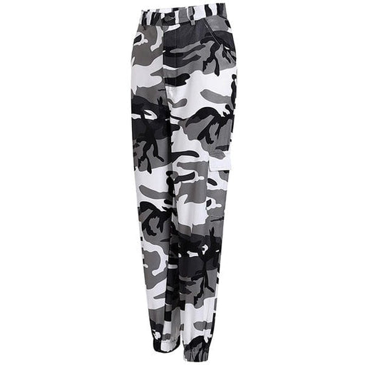 Pantalon Camouflage Gris Femme - LE SOLDAT