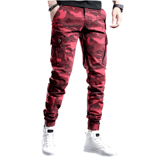 Pantalon Camouflage Rouge Homme - LE SOLDAT