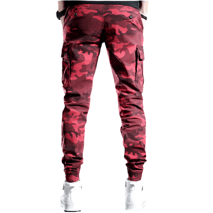 Pantalon Camouflage Rouge Homme - LE SOLDAT