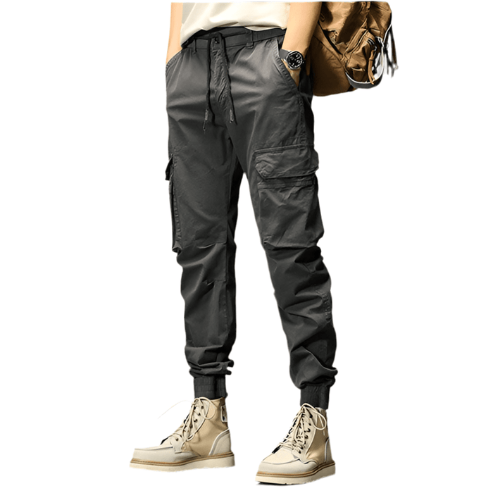 Pantalon Cargo Gris Anthracite - LE SOLDAT