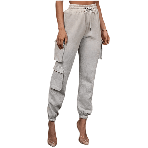 Pantalon Cargo Gris Femme - LE SOLDAT