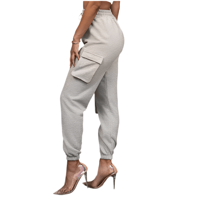 Pantalon Cargo Gris Femme - LE SOLDAT