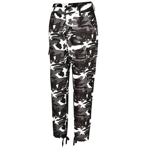 Pantalon Cargo Imprimé Camouflage Femme - LE SOLDAT