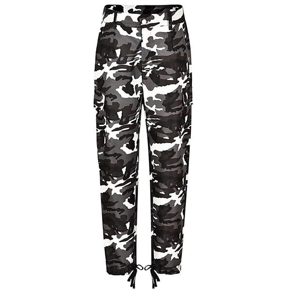 Pantalon Cargo Imprimé Camouflage Femme - LE SOLDAT S