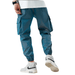 Pantalon Cargo Militaire Homme Bleu - LE SOLDAT