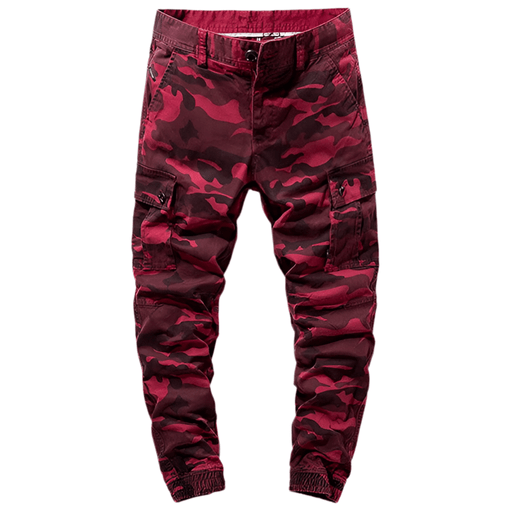 Pantalon Cargo Militaire Rouge - LE SOLDAT