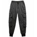 Pantalon Cargo Noir Homme Coupe Droite - LE SOLDAT