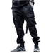 Pantalon Cargo Noir Homme Large - LE SOLDAT