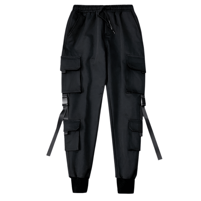 Pantalon Cargo Noir Streetwear - LE SOLDAT