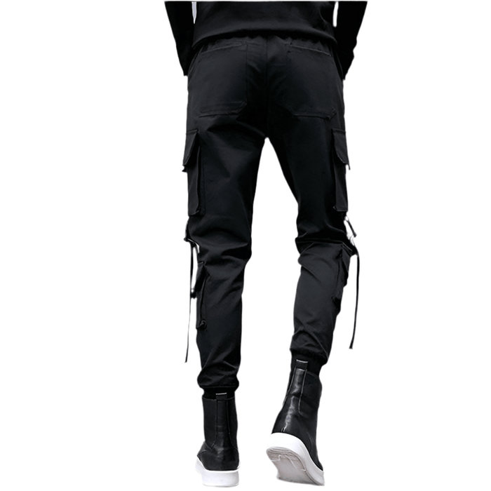 Pantalon Cargo Noir Streetwear - LE SOLDAT