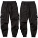 Pantalon Cargo Noir Tactique Large - LE SOLDAT