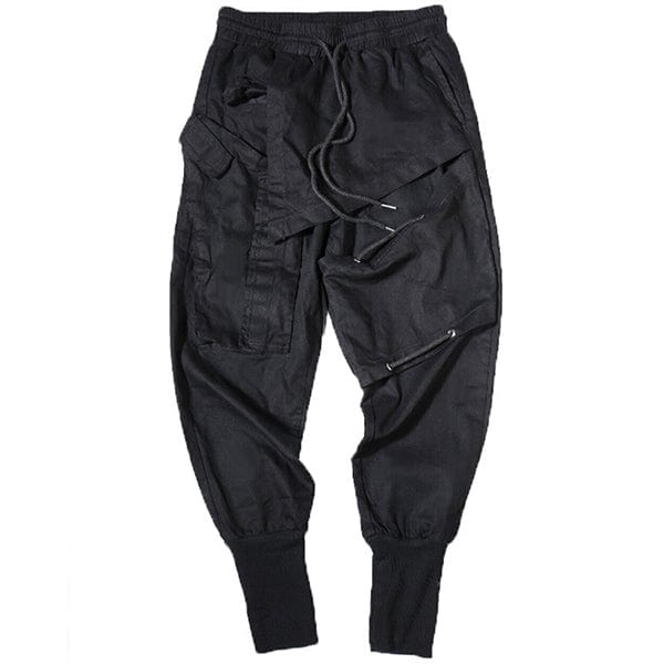 Pantalon Cargo Noir Urbain - LE SOLDAT