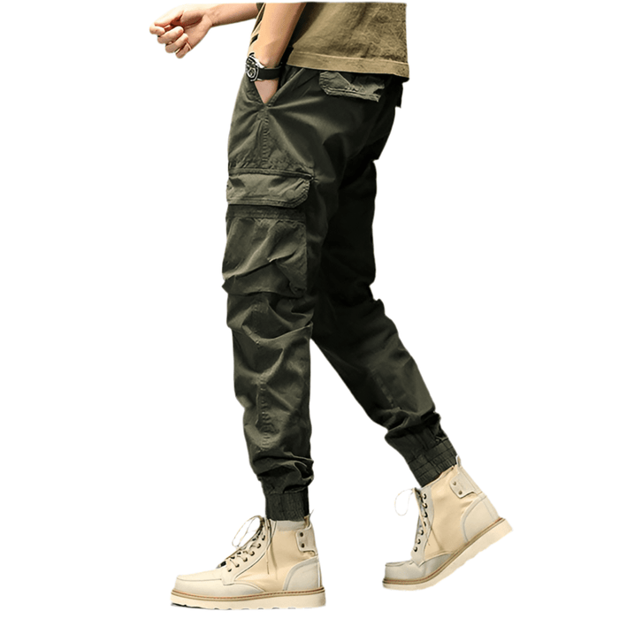 Pantalon Cargo Vert Kaki Homme - LE SOLDAT