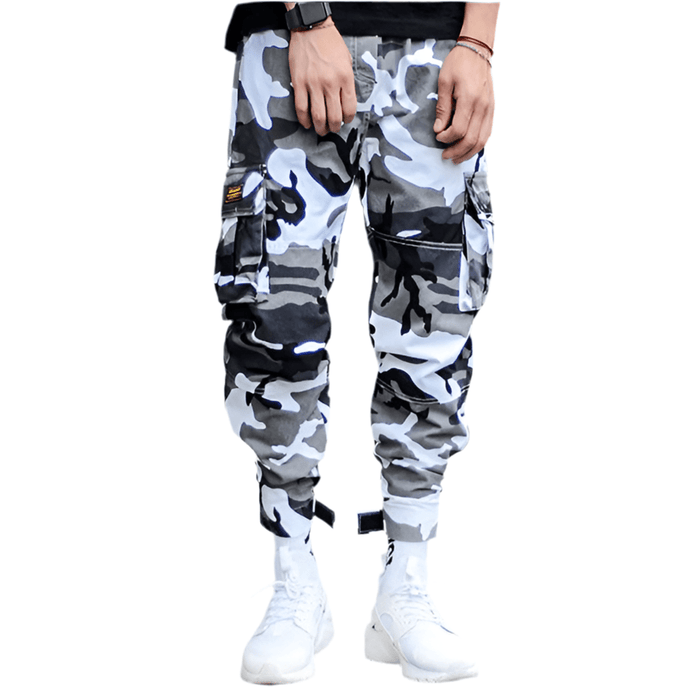 Pantalon Militaire Camo Blanc Homme - LE SOLDAT