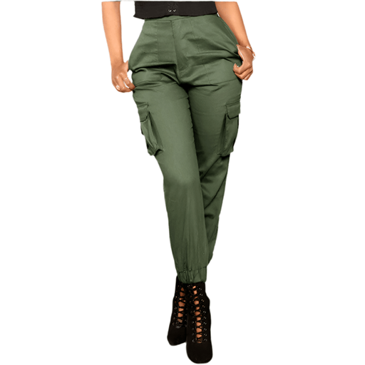 Pantalon Militaire Femme Taille Haute - LE SOLDAT