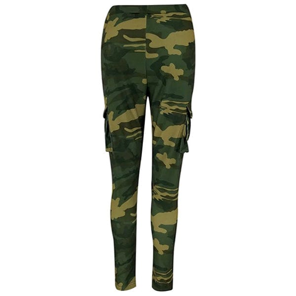 Pantalon Militaire Imprimé Camo Femme - LE SOLDAT