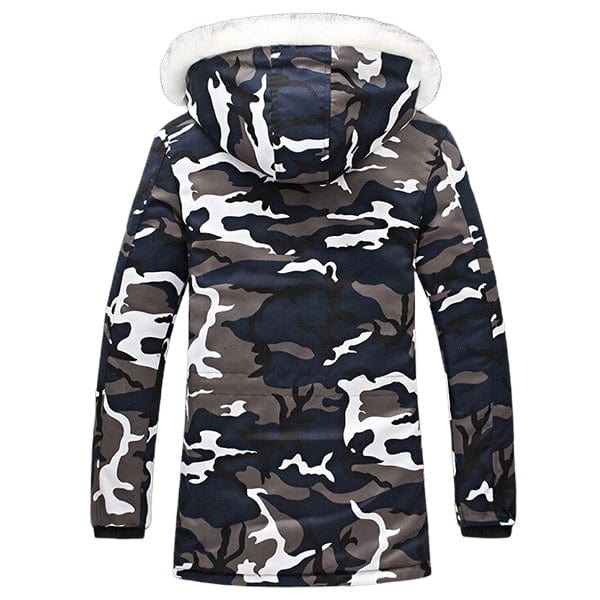 Parka Militaire Camouflage Arctique Homme - LE SOLDAT