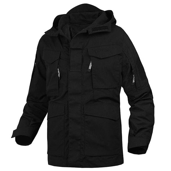 Parka Militaire Noir Homme - LE SOLDAT