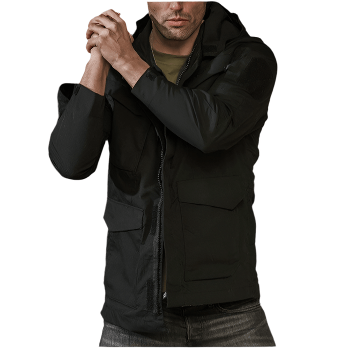 Parka Militaire Noir Homme - LE SOLDAT