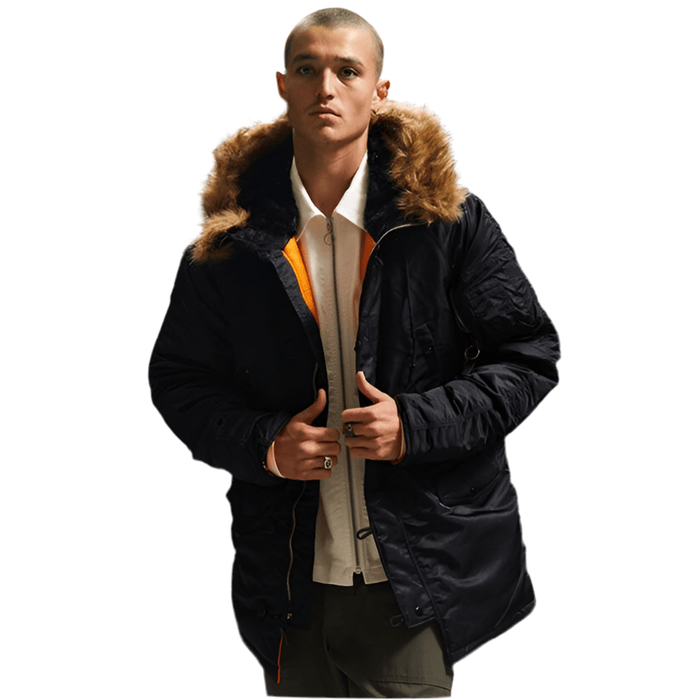 Parka Militaire Noire - LE SOLDAT