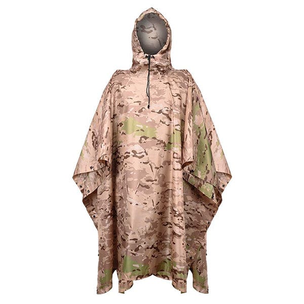 Poncho Militaire Camouflage Désert - LE SOLDAT