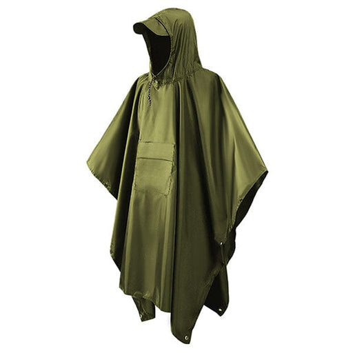 Poncho Militaire Vert Kaki - LE SOLDAT