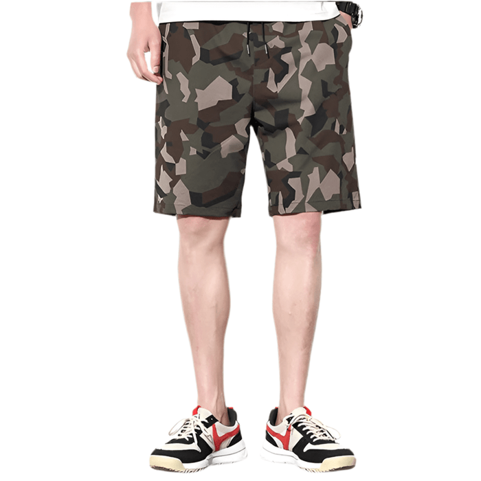 Short Camouflage Géométrique Homme - LE SOLDAT