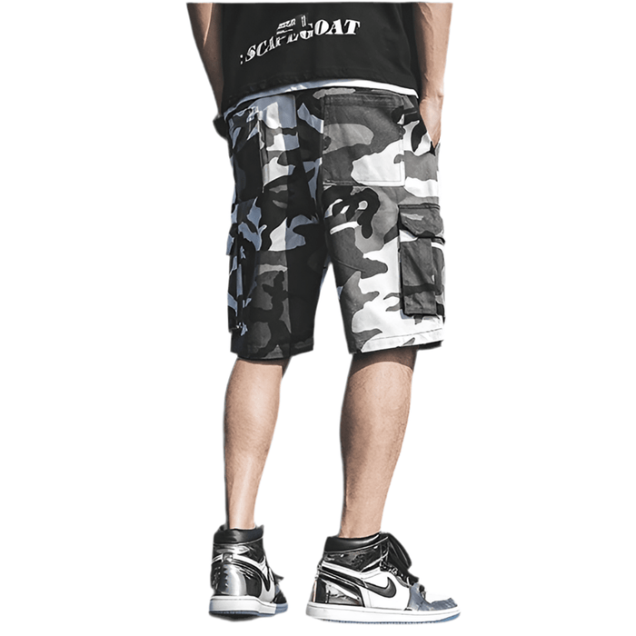 Short Camouflage Homme Gris - LE SOLDAT