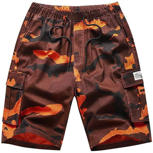 Short Camouflage Orange Homme - LE SOLDAT M