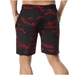 Short Camouflage Running Homme Rouge - LE SOLDAT