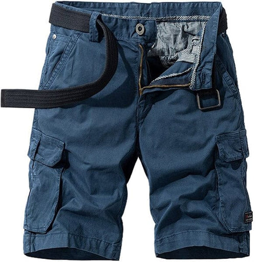 Short Cargo Bleu Homme - LE SOLDAT 28