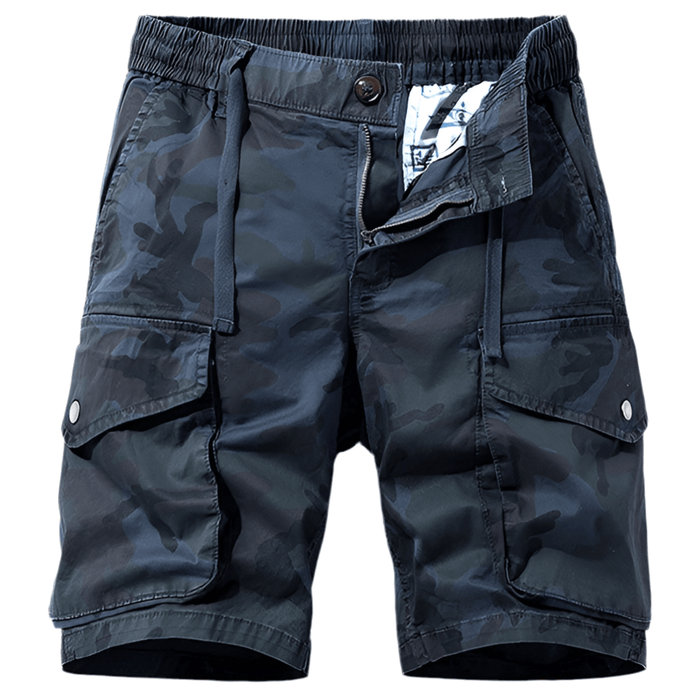 Short Cargo Camo Bleu Homme - LE SOLDAT