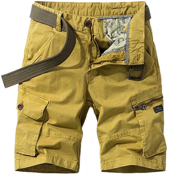 Short Cargo Jaune Homme - LE SOLDAT 28