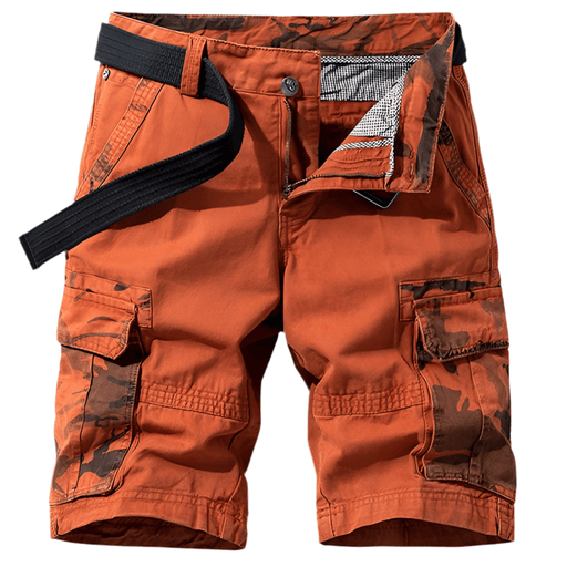 Short Cargo Orange Homme - LE SOLDAT