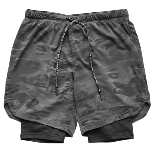 Short Militaire Camo Gris Sport - LE SOLDAT