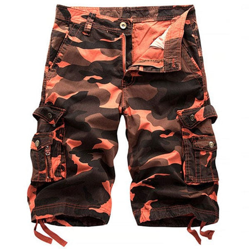 Short Militaire Camo Orange - LE SOLDAT 30