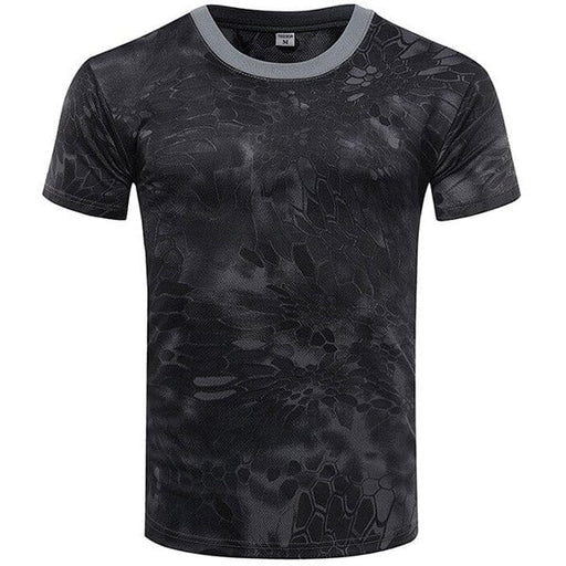 T-Shirt Militaire Camouflage Black Python - LE SOLDAT M