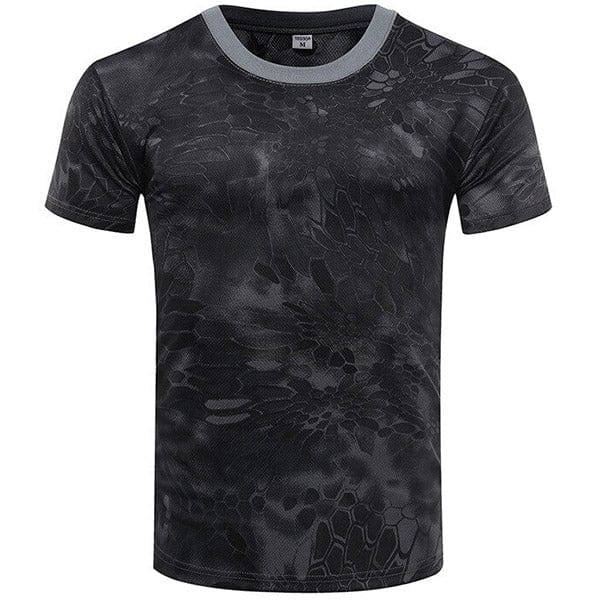 T-Shirt Militaire Camouflage Black Python - LE SOLDAT M