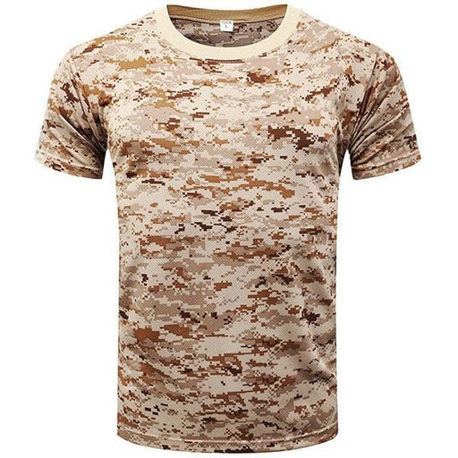 T-Shirt Militaire Camouflage Désert Digital - LE SOLDAT M