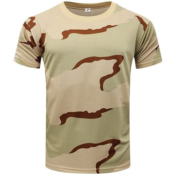 T-Shirt Militaire Camouflage Désert - LE SOLDAT M