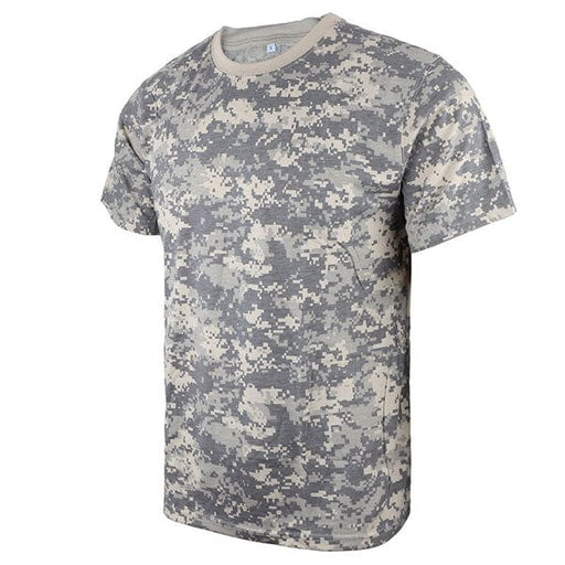 T-Shirt Militaire Camouflage Gris Digital - LE SOLDAT